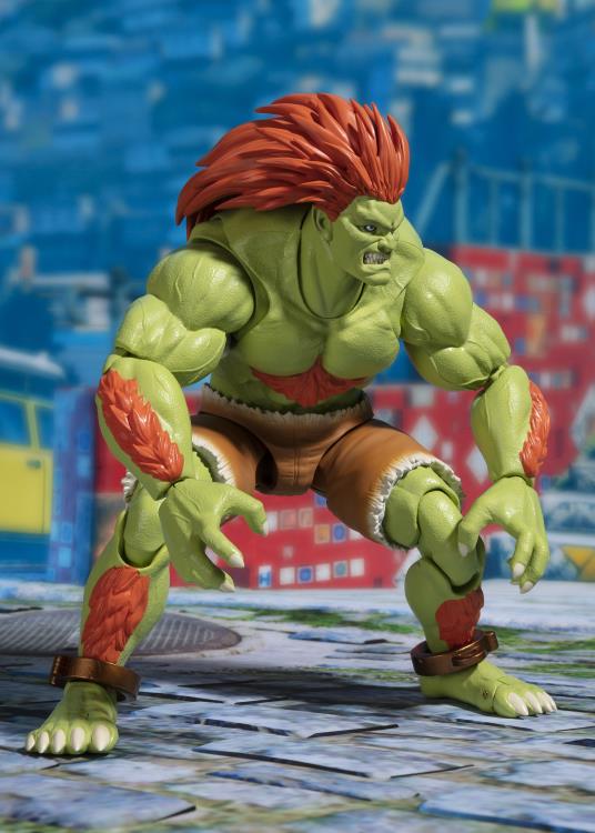 Street Fighter S.H.Figuarts Blanka Action Figure Gallery Image 5