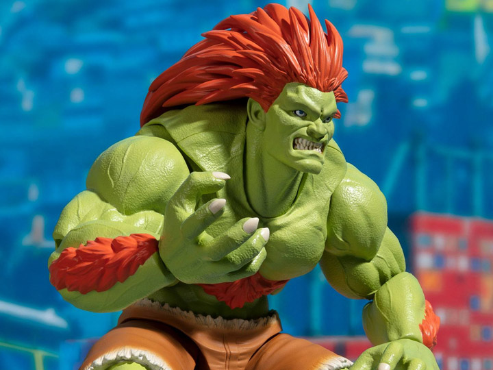 Street Fighter S.H.Figuarts Blanka Action Figure Gallery Image 1