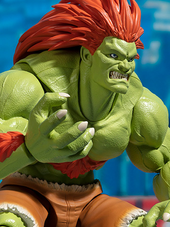 Street Fighter S.H.Figuarts Blanka Action Figure Gallery Image 2