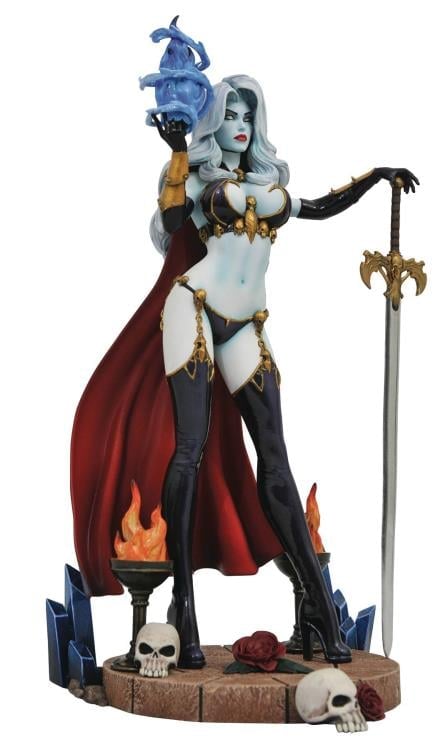 Lady Death Femme Fatales Figure Diorama Gallery Image 3