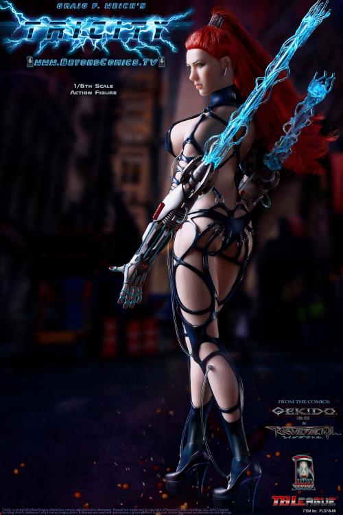 Gekido's Tricity: Goddess of Lightning (Super Deluxe) 1/6 Scale Limited Edition Figure Gallery Image 8