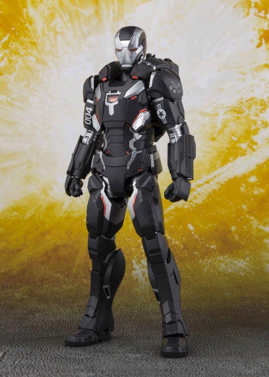 Avengers: Infinity War S.H.Figuarts War Machine Mark IV Action Figure & Tamashii Stage Gallery Image 3