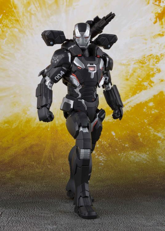 Avengers: Infinity War S.H.Figuarts War Machine Mark IV Action Figure & Tamashii Stage Gallery Image 4