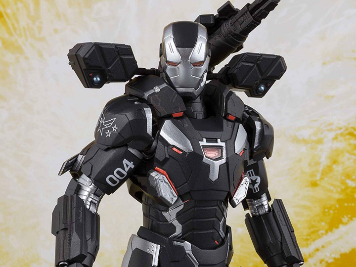 Avengers: Infinity War S.H.Figuarts War Machine Mark IV Action Figure & Tamashii Stage Gallery Image 1