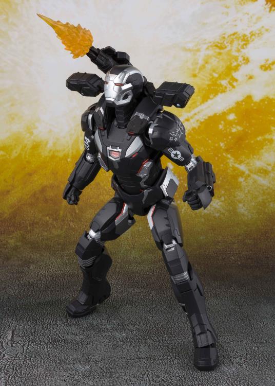 Avengers: Infinity War S.H.Figuarts War Machine Mark IV Action Figure & Tamashii Stage Gallery Image 6