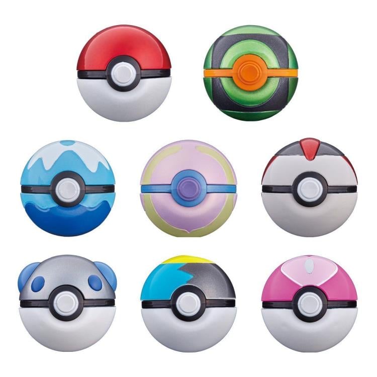 Pokemon Ball Collection Revival Box of 8 Exclusive Poke Balls Gallery Image 3