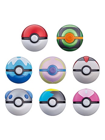 Pokemon Ball Collection Revival Box of 8 Exclusive Poke Balls Gallery Image 2
