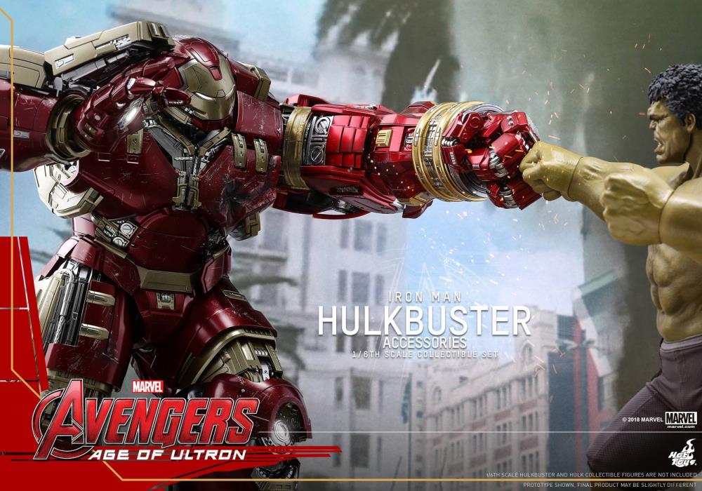 Avengers: Age of Ultron MMS510 Hulkbuster (Deluxe Ver.) 1/6th Scale Collectible Figure Gallery Image 9