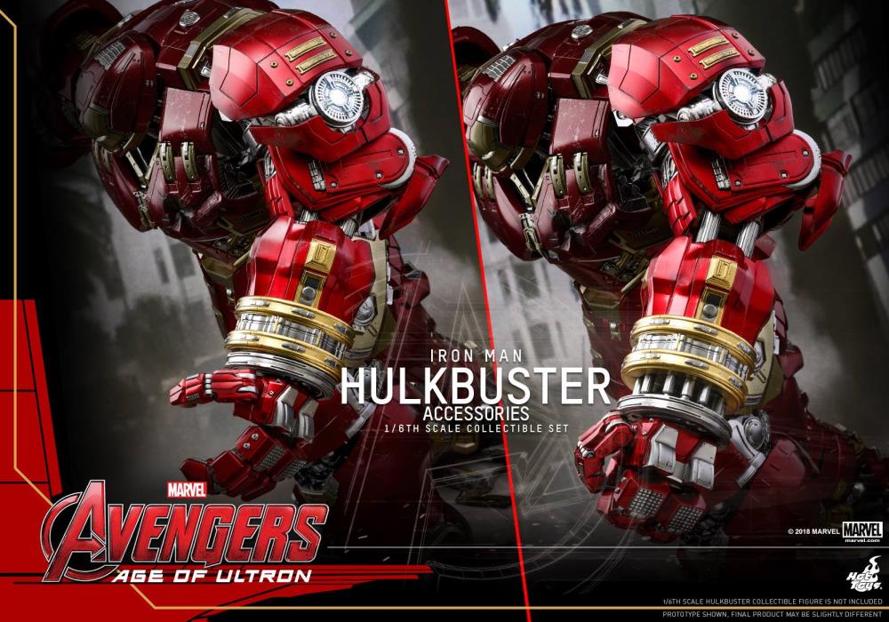 Avengers: Age of Ultron MMS510 Hulkbuster (Deluxe Ver.) 1/6th Scale Collectible Figure Gallery Image 8