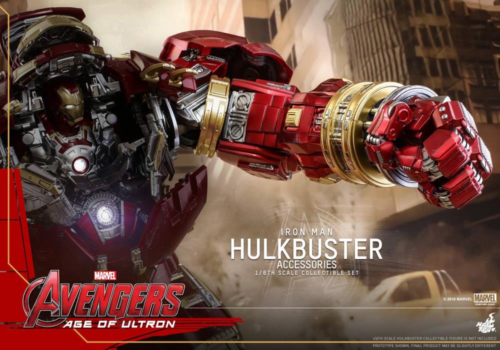Avengers: Age of Ultron MMS510 Hulkbuster (Deluxe Ver.) 1/6th Scale Collectible Figure Gallery Image 11