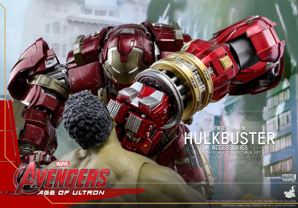Avengers: Age of Ultron MMS510 Hulkbuster (Deluxe Ver.) 1/6th Scale Collectible Figure Gallery Image 10
