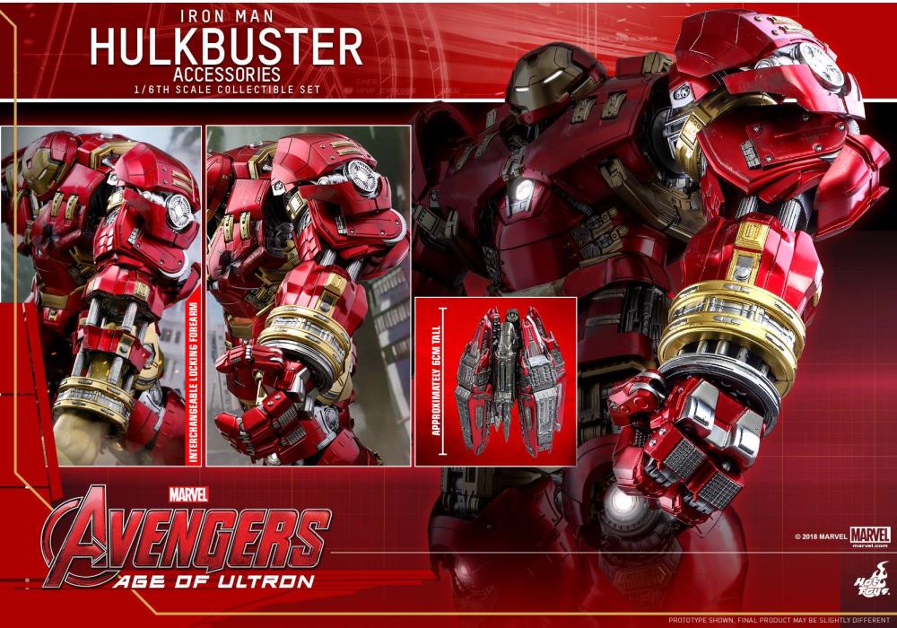 Avengers: Age of Ultron ACS006 Hulkbuster 1/6th Scale Accessory Set Gallery Image 11