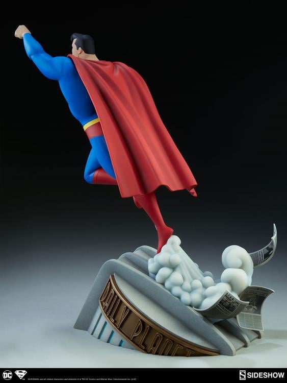Superman: The Animated Series Superman Statue Gallery Image 4