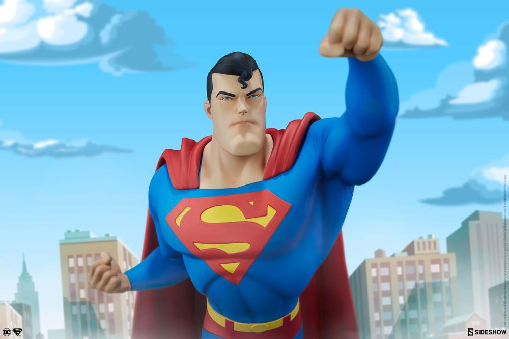 Superman: The Animated Series Superman Statue Gallery Image 10