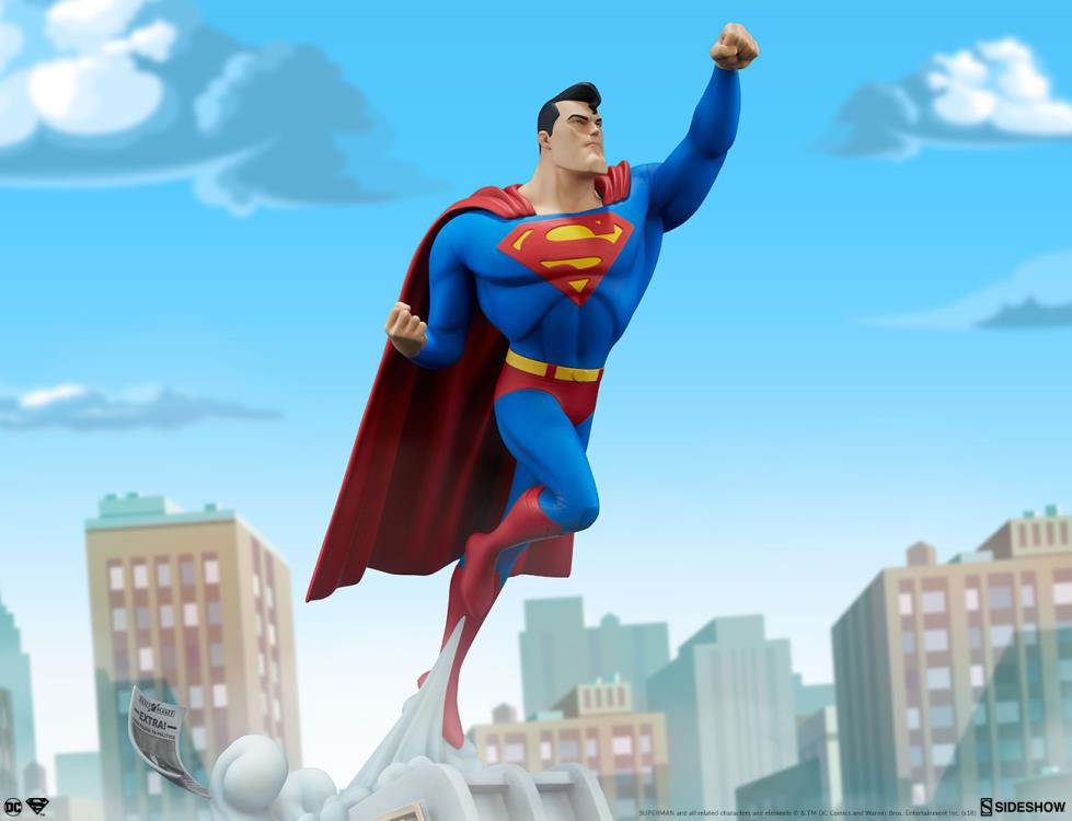 Superman: The Animated Series Superman Statue Gallery Image 9