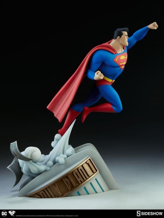 Superman: The Animated Series Superman Statue Gallery Image 5