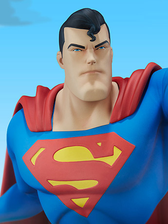 Superman: The Animated Series Superman Statue Gallery Image 2
