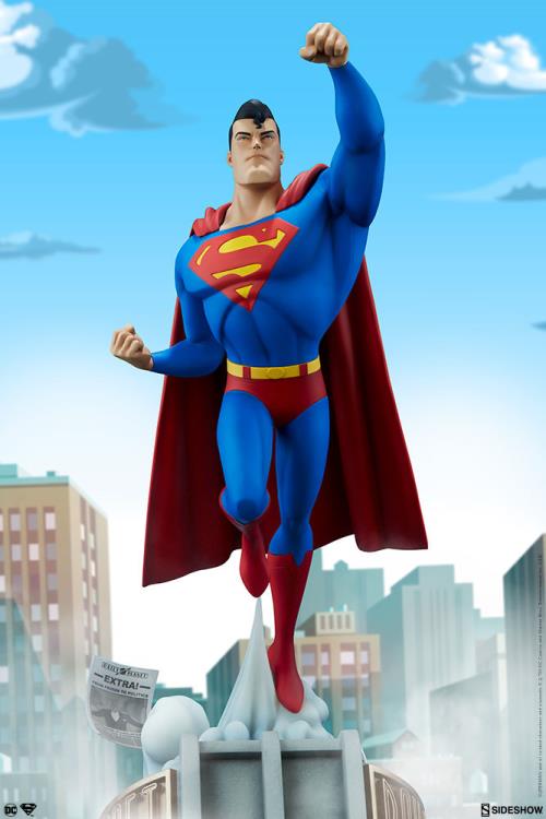 Superman: The Animated Series Superman Statue Gallery Image 8
