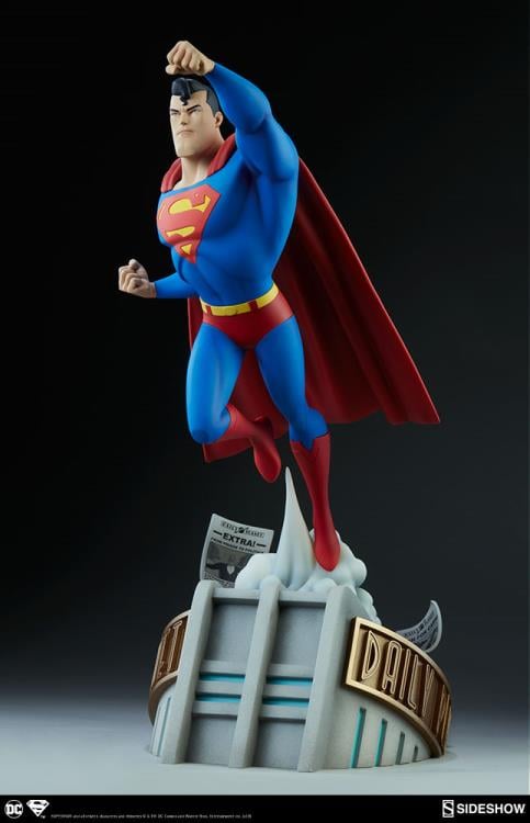 Superman: The Animated Series Superman Statue Gallery Image 3