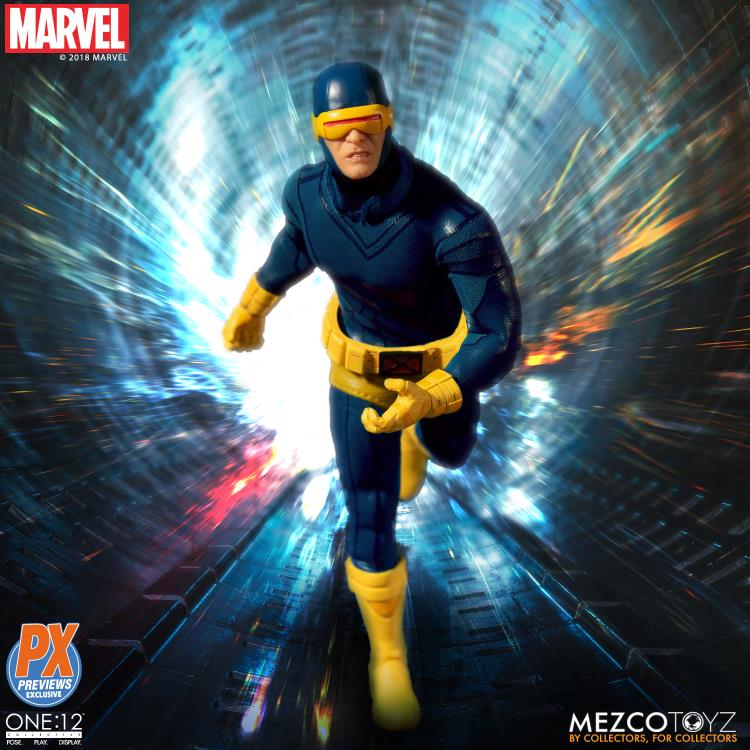 Mezco One:12 Cyclops PX Previews Exclusive | BigBadToyStore