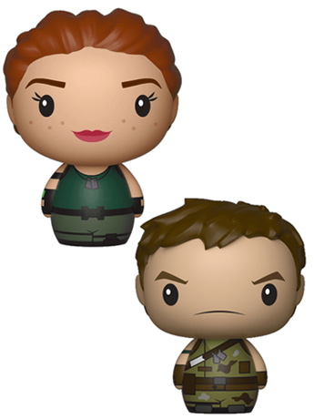 Fortnite Pint Size Heroes Pathfinder & Highrise Assault Trooper Two-Pack Gallery Image 2