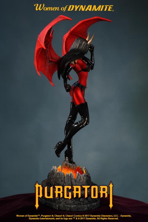 Women of Dynamite Purgatori Statue (Diamond Eye Edition) Gallery Image 9