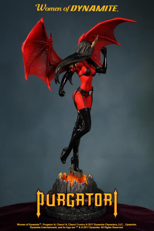 Women of Dynamite Purgatori Statue (Diamond Eye Edition) Gallery Image 8