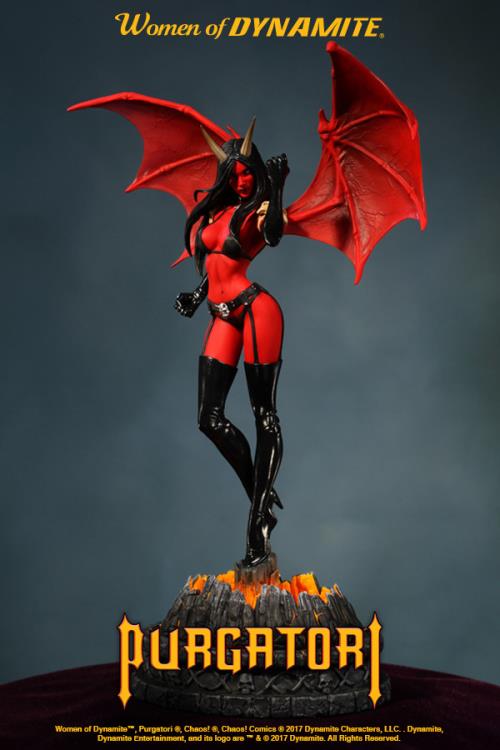 Women of Dynamite Purgatori Statue (Diamond Eye Edition) Gallery Image 4