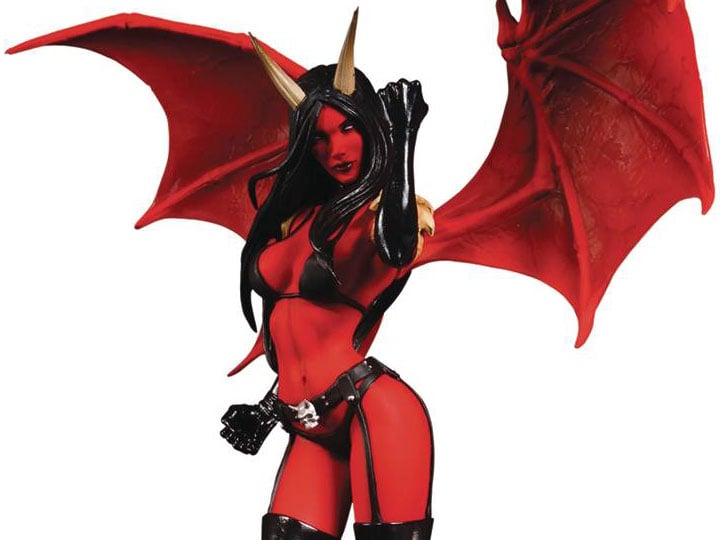 Women of Dynamite Purgatori Statue (Diamond Eye Edition) Gallery Image 1