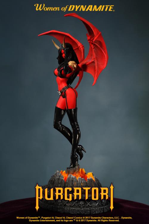 Women of Dynamite Purgatori Statue (Diamond Eye Edition) Gallery Image 5