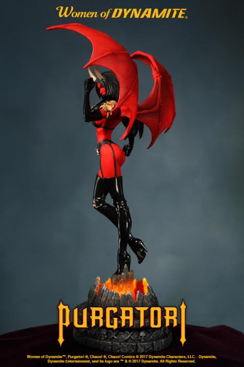Women of Dynamite Purgatori Statue (Diamond Eye Edition) Gallery Image 6