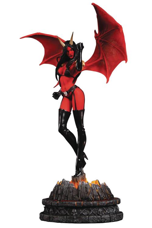 Women of Dynamite Purgatori Statue (Diamond Eye Edition) Gallery Image 3