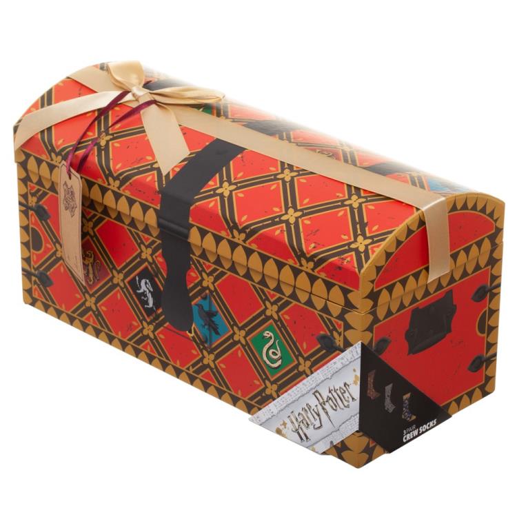 Harry Potter Quidditch Trunk Crew Socks Three-Pack Gallery Image 6