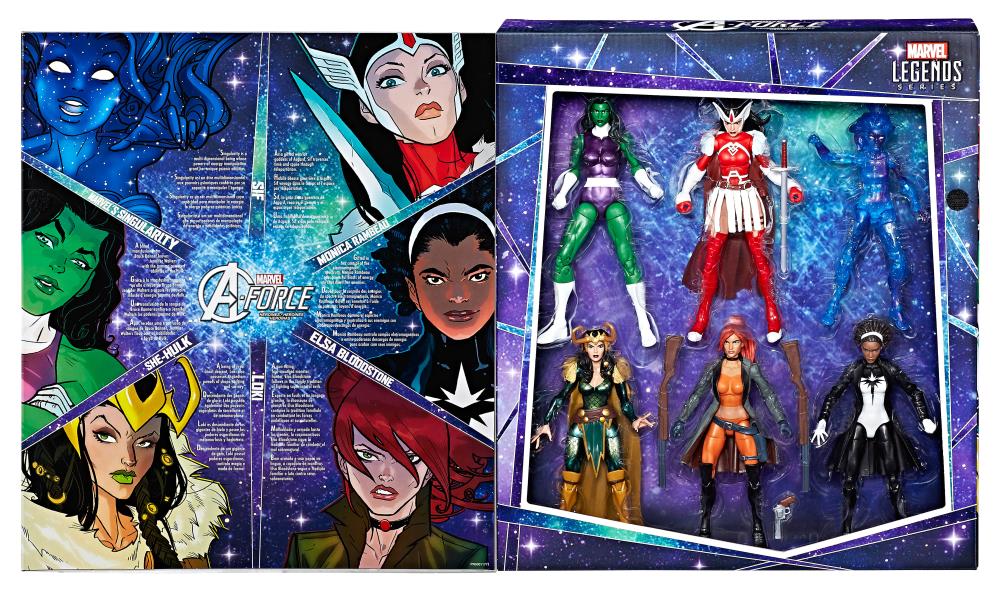 Marvel Legends A-Force Heroines Exclusive Six-Pack