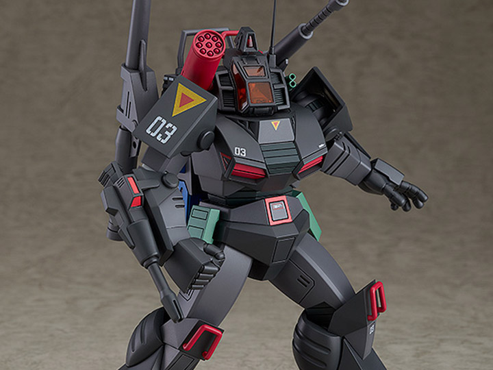 Fang of the Sun Dougram Combat Armors MAX14 Dougram (Anti-Aircraft Turbopack Mounted Type) 1/72 Scale Model Kit Gallery Image 1