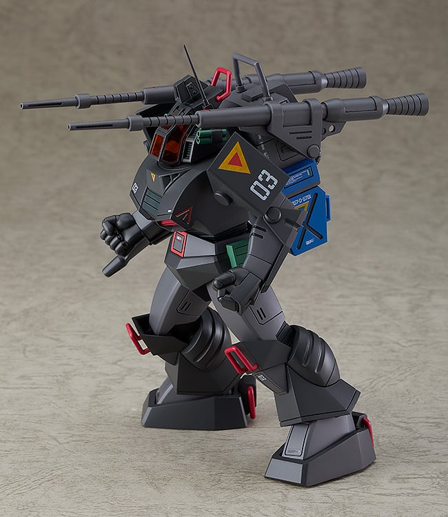 Fang of the Sun Dougram Combat Armors MAX14 Dougram (Anti-Aircraft Turbopack Mounted Type) 1/72 Scale Model Kit Gallery Image 6