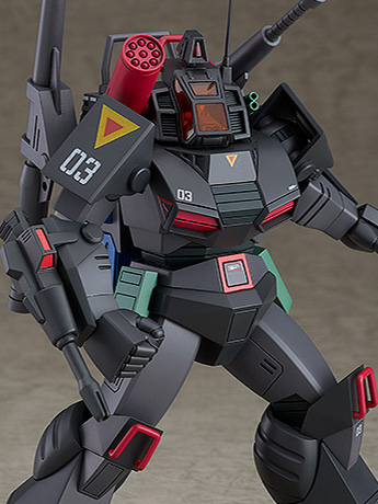Fang of the Sun Dougram Combat Armors MAX14 Dougram (Anti-Aircraft Turbopack Mounted Type) 1/72 Scale Model Kit Gallery Image 2