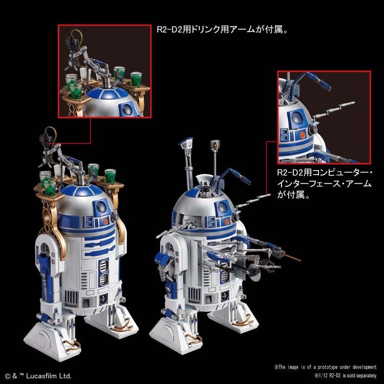 Star Wars R2-Q5 1/12 Scale Model Kit Gallery Image 4