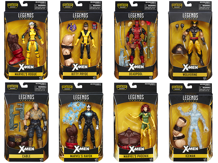 X-Men Marvel Legends Wave 1 Set of 8 Figures (Juggernaut BAF) Gallery Image 11