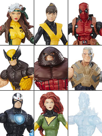 X-Men Marvel Legends Wave 1 Set of 8 Figures (Juggernaut BAF)