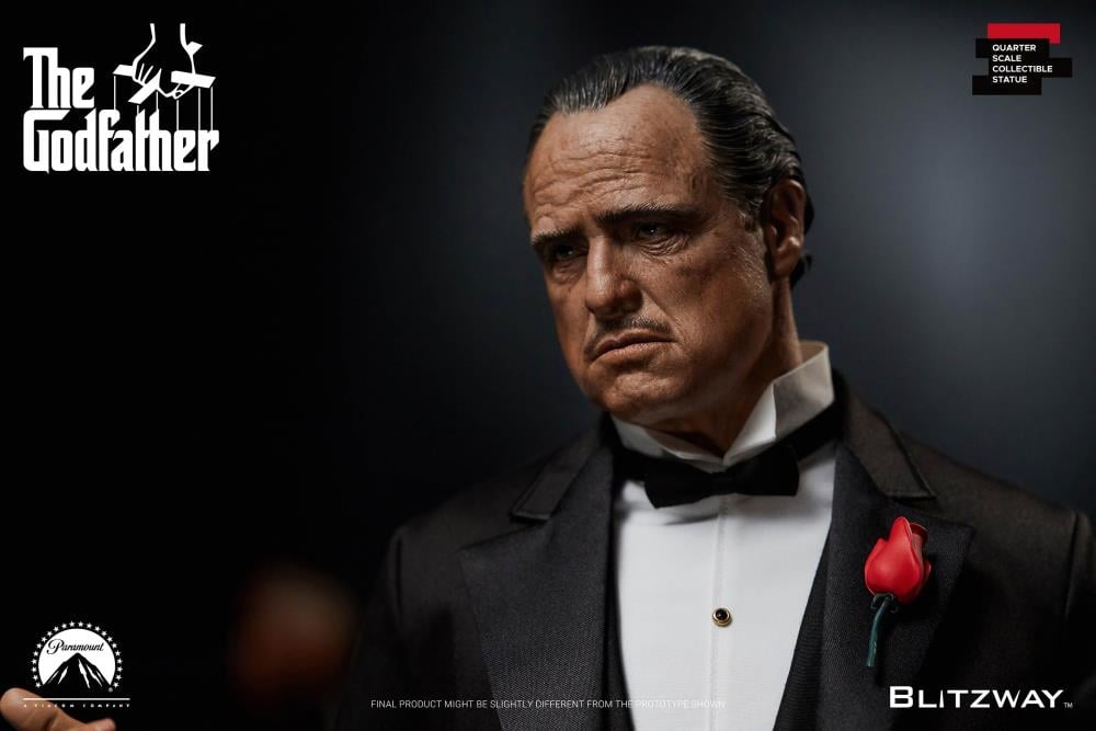 The Godfather Vito Corleone 1/4 Superb Scale Limited Edition Statue Gallery Image 13