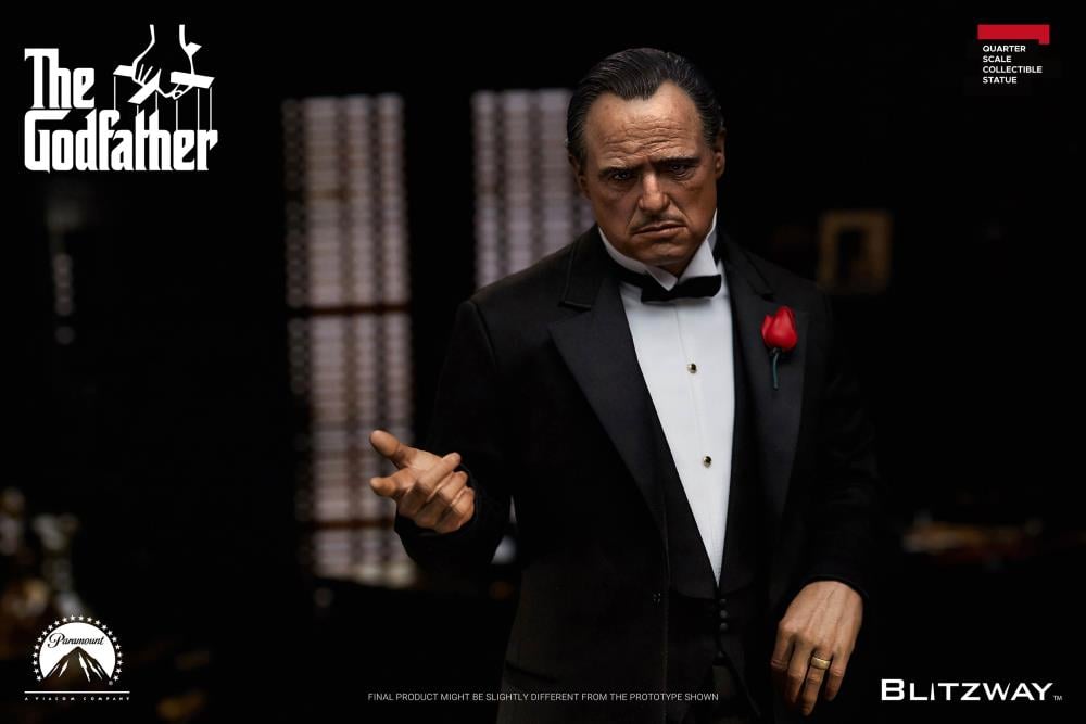 The Godfather Vito Corleone 1/4 Superb Scale Limited Edition Statue Gallery Image 10