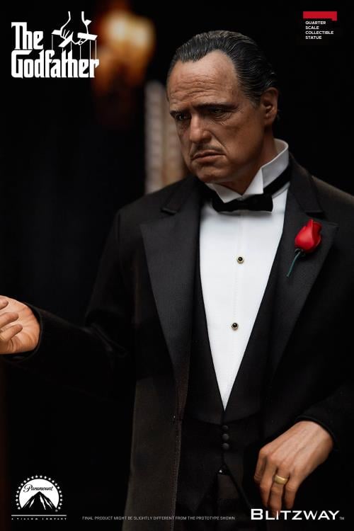 The Godfather Vito Corleone 1/4 Superb Scale Limited Edition Statue Gallery Image 12