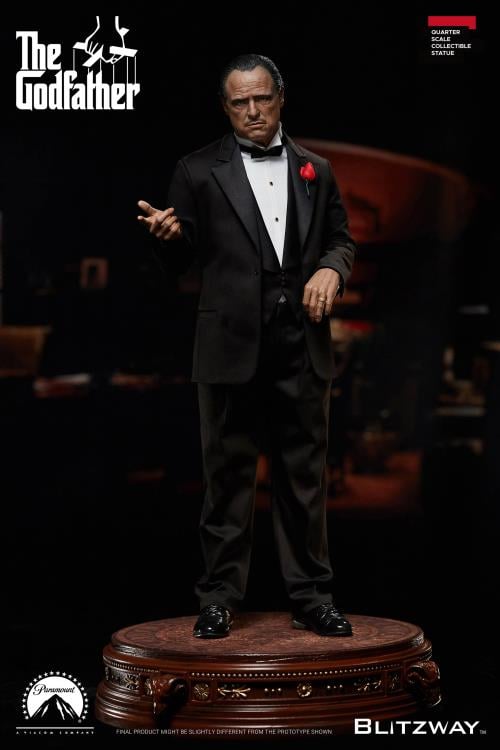 The Godfather Vito Corleone 1/4 Superb Scale Limited Edition Statue Gallery Image 3