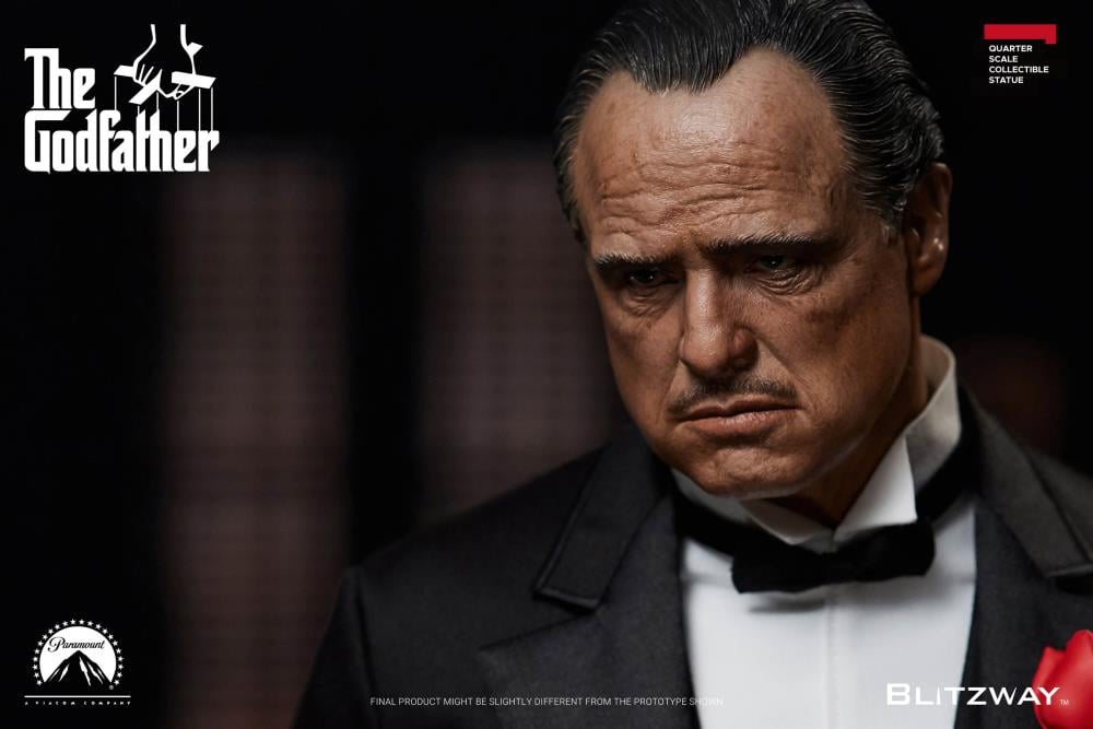 The Godfather Vito Corleone 1/4 Superb Scale Limited Edition Statue Gallery Image 5