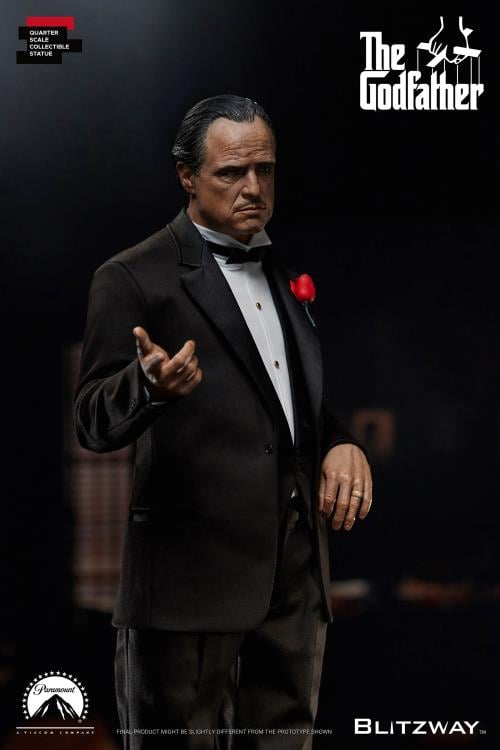The Godfather Vito Corleone 1/4 Superb Scale Limited Edition Statue Gallery Image 8