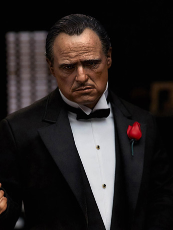 The Godfather Vito Corleone 1/4 Superb Scale Limited Edition Statue Gallery Image 2