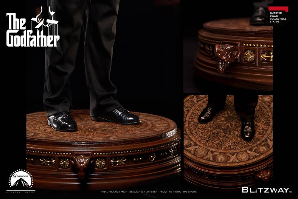 The Godfather Vito Corleone 1/4 Superb Scale Limited Edition Statue Gallery Image 9