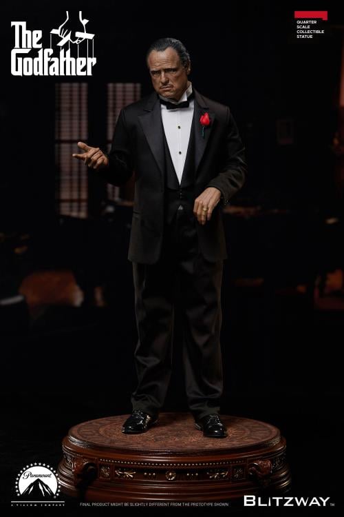 The Godfather Vito Corleone 1/4 Superb Scale Limited Edition Statue Gallery Image 4