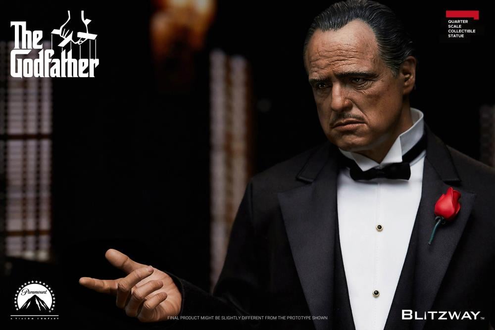 The Godfather Vito Corleone 1/4 Superb Scale Limited Edition Statue Gallery Image 7